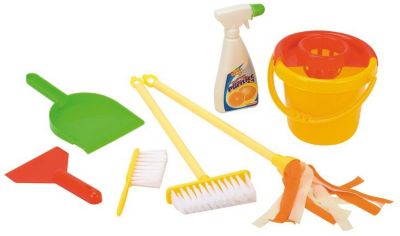 Игровой набор Hualian Toys  "Генеральная уборка" с аксессуарами (7 предметов)