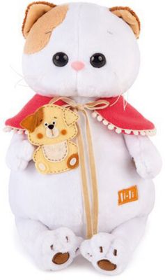 Мягкая игрушка Budi Basa Кошечка Ли Ли с собачкой, 24 см