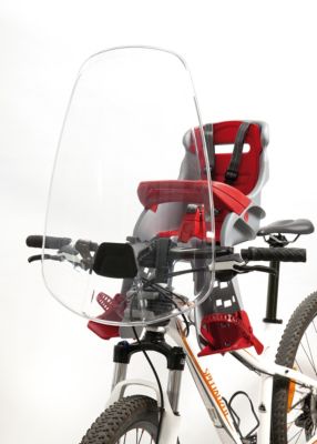 Windschutz Fahrradlenker-Sicherheitssitz Orion, transparent Kinder
