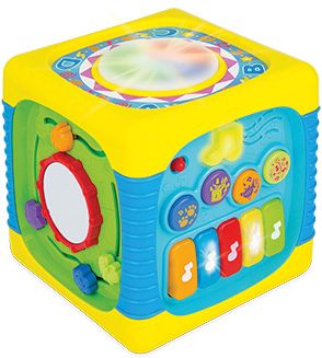 Развивающий музыкальный кубик WinFun