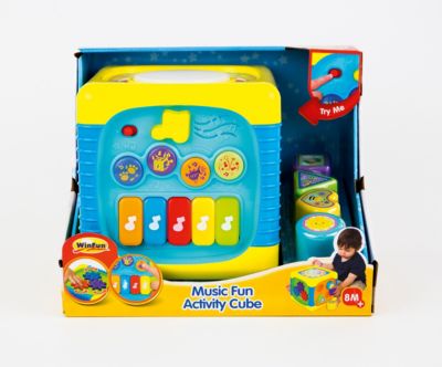 Развивающий музыкальный кубик WinFun