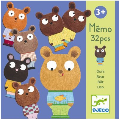 Мемо Djeco "Мишки""