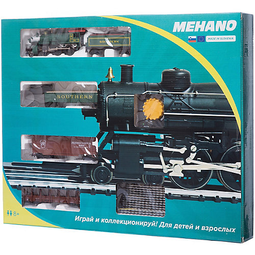 Стартовый набор Mehano "Hobby Mogul", с 3 вагонами от Mehano