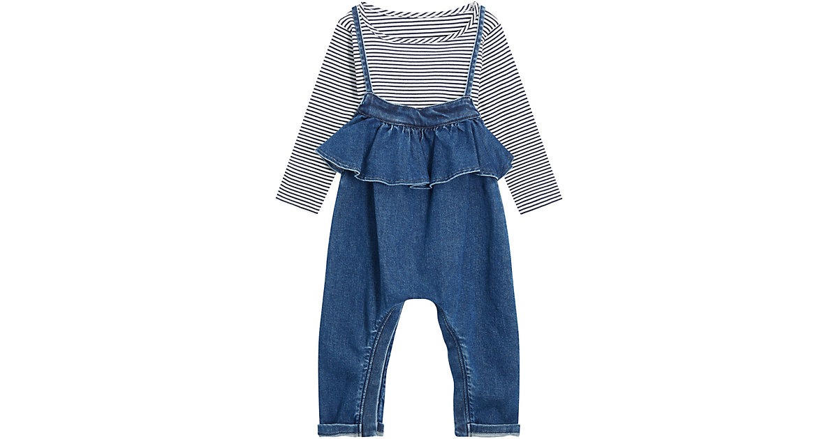 next · Set Jeans-Latzhose und Langarmshirt Gr. 110/116 Mädchen Kinder next · Set Jeans-Latzhose und Langarmshirt Gr. 110/116 Mädchen Kinder