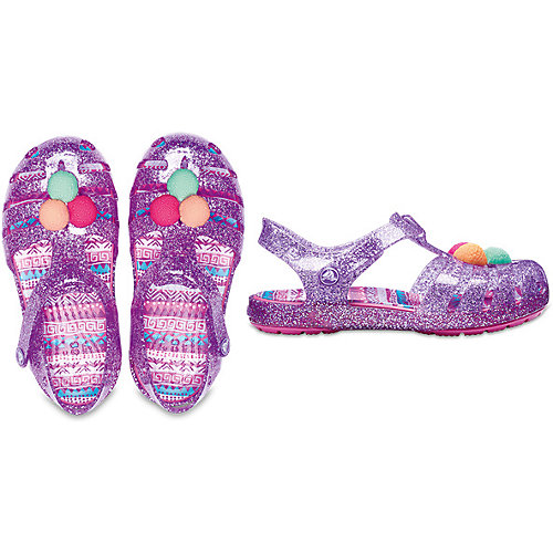 Сандалии CROCS Crocs Isabella Novelty Sandal - лиловый от crocs
