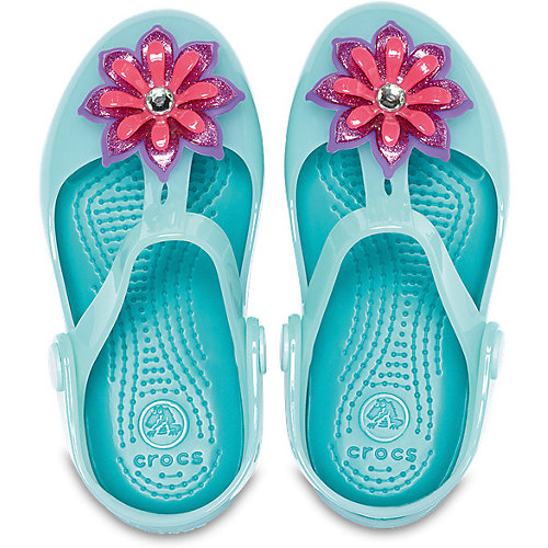 Сандалии CROCS Crocs Isabella Emb Clog - голубой от crocs