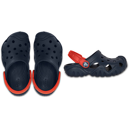 Сабо CROCS Swiftwater Clog K - темно-синий от crocs