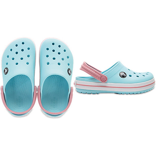 Сабо CROCS Crocband Clog K - голубой от crocs