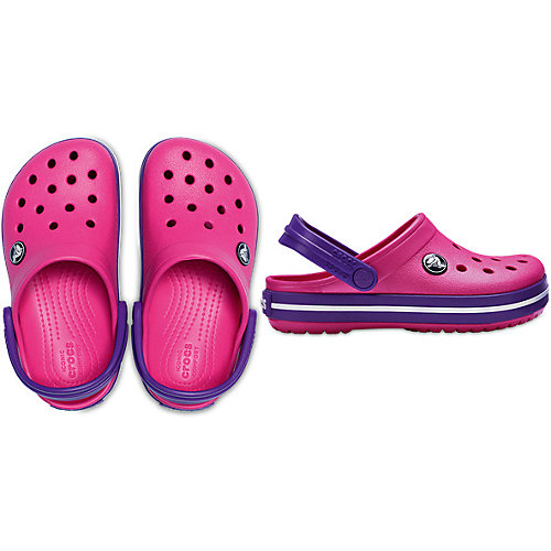 Сабо CROCS Crocband Clog K - розовый от crocs