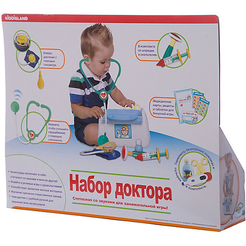 Развивающая игрушка Набор доктора ,Kiddieland от Kiddieland