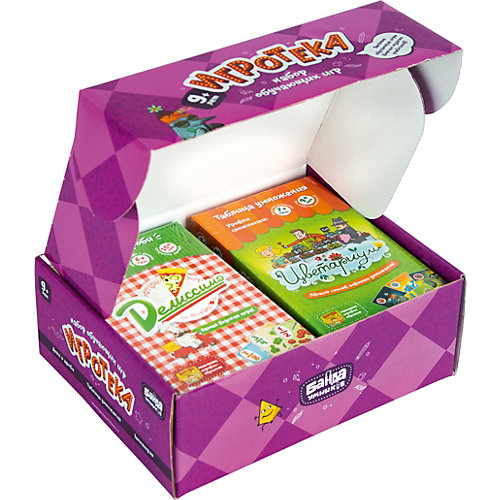 Развивающая игра "Игротека 9+" Банда Умников (4 игры) от Банда Умников