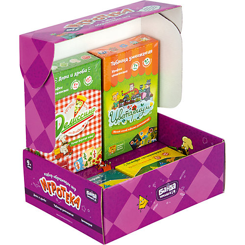 Развивающая игра "Игротека 9+" Банда Умников (4 игры) от Банда Умников