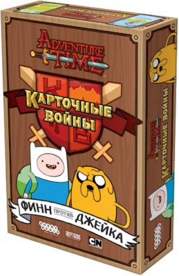 Настольная игра Hobby World 1618 Время приключений. Карточные войны: Финн против Джейка