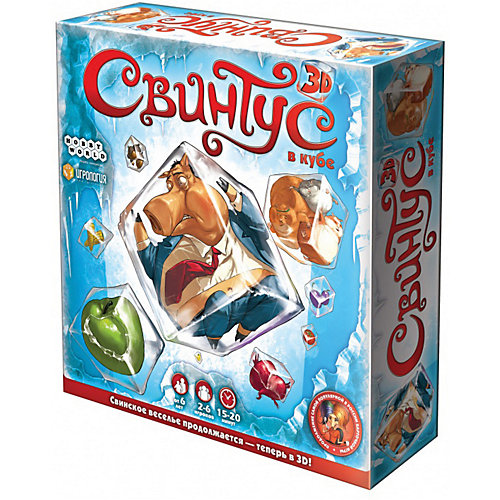 Настольная игра Hobby World 1141 Свинтус 3D от Hobby World