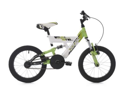 KS Cycling Kinderfahrrad 16 Zodiac grn-wei RH 30 cm Fahrrder