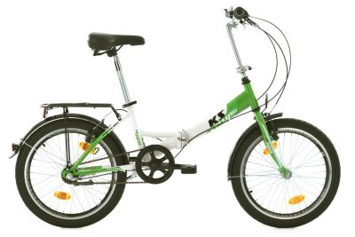 KS Cycling Faltrad 3 G�nge Klapprad FX300 20 Zoll Klappr�der gr�n