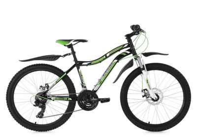 KS Cycling Kinderfahrrad MTB Hardtail 24�� Phalanx Fahrr�der schwarz