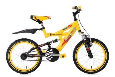 KS Cycling Kinderfahrrad Fully Kinder-Mountainbike 16 Zoll Krazy Fahrr�der gelb