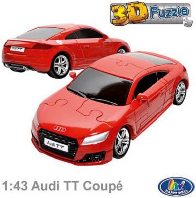 3D пазл Happy Well "Ауди ТТ Купе"