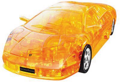 3D пазл Happy Well "Ламборджини", желтый