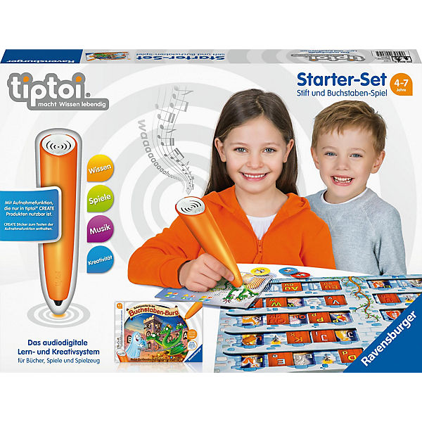 tiptoi® Starter-Set: Stift und Buchstaben-Spiel