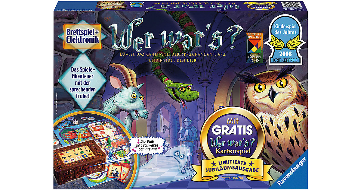 Ravensburger · Wer war´s? - Limitierte Jubiläumsausgabe Ravensburger · Wer war´s? - Limitierte Jubiläumsausgabe