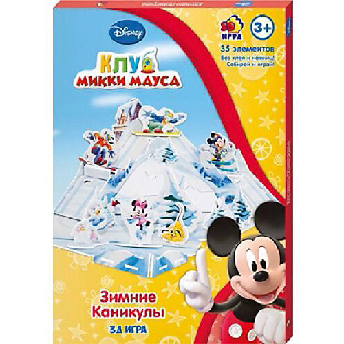 Игра настольно-печатная Disney "Зимние каникулы" от Disney