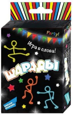 Игра детская настольная Dream Makers "Шарады. Cards"