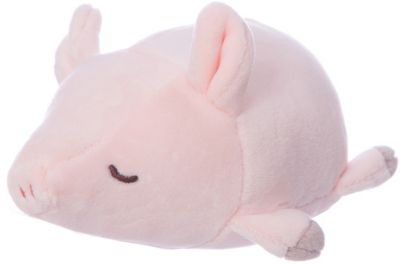Мягкая игрушка ABtoys Свинка розовая, 13 см