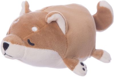 Мягкая игрушка ABtoys Собачка коричневая, 13 см