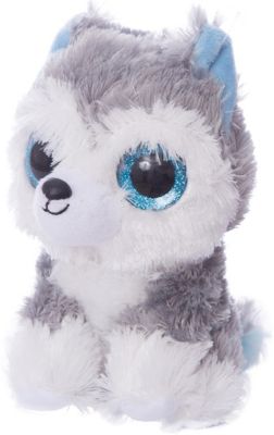 Мягкая игрушка Teddy Собачка хаски, 15 см