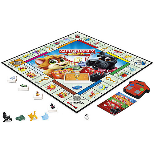 Настольная игра Hasbro Gaming Моя первая Монополия с банковскими картами от Hasbro
