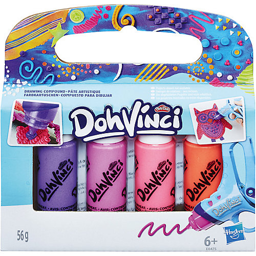 Набор картриджей DohVinci 4 шт, пастельные цвета от Hasbro