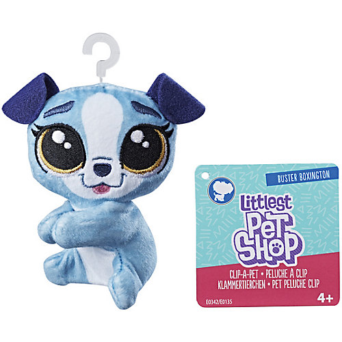 Мягкая игрушка-прилипала Little Pet Shop, Собачка от Hasbro