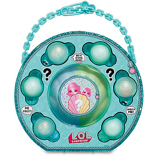 Мини-кукла сюрприз MGA Entertainment LOL Lil Sisters Основная кукла и сестренка (в бирюзовой жемчужине) от MGA