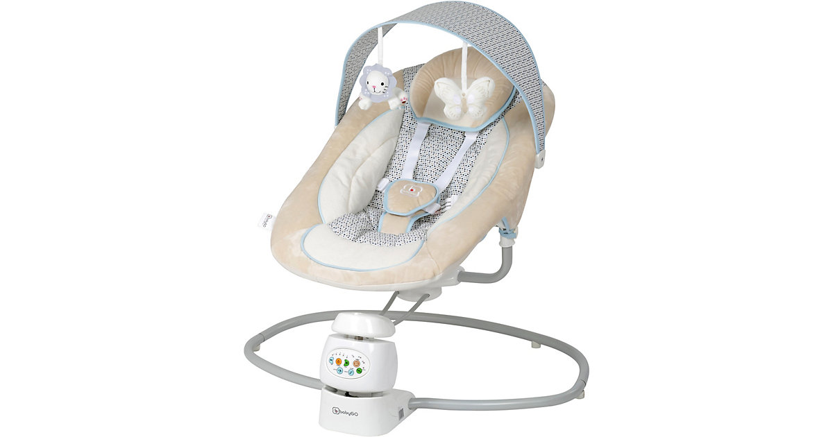 Babygo · BabyGo elektrische Babywippe Snuggly beige (BABYGO) Babygo · BabyGo elektrische Babywippe Snuggly beige (BABYGO)