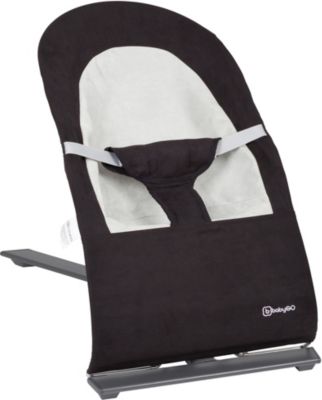 Babywippe Fancy, black schwarz