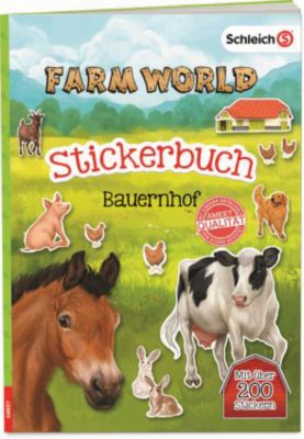 Buch - SCHLEICH Farm World: Stickerbuch Bauernhof