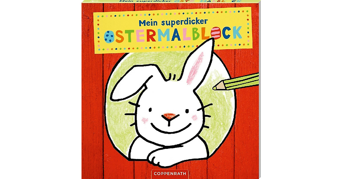 Buch - Mein superdicker Ostermalblock