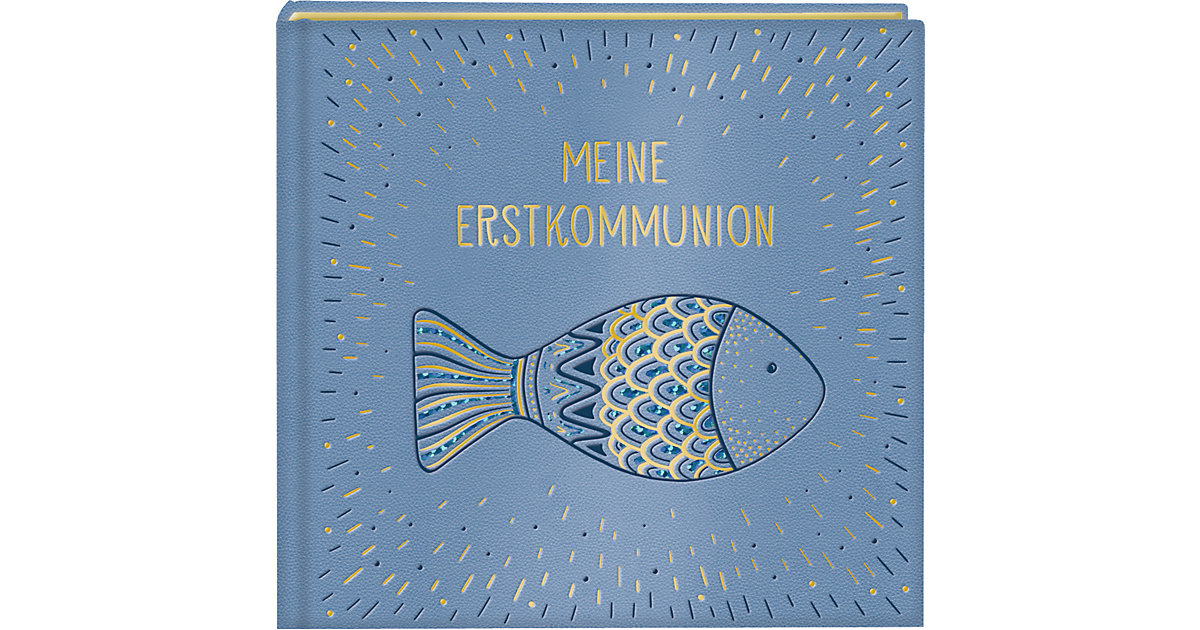 Buch - Meine Erstkommunion, Eintragalbum Fisch
