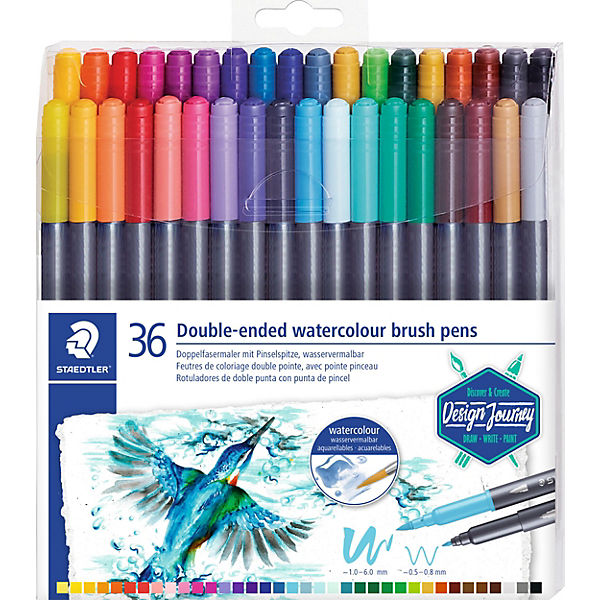 Ideal für das Büro Filzstifte Set mit 12 Stiften in Hellblau mit feiner Spitze BIC Intensity Fineliner das Home Office oder die Schule 