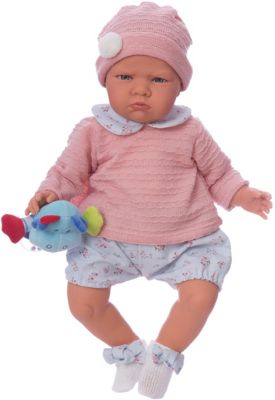 Кукла "Бернардита" в голубом,52 см, Munecas Antonio Juan