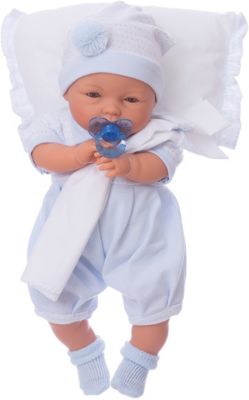 Кукла "Габи" в голубом, 37 см, Munecas Antonio Juan