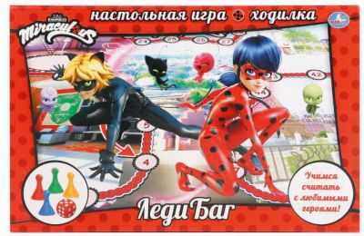 Настольная игра-ходилка Умка" Леди Баг"