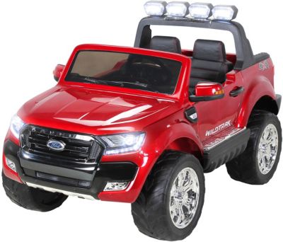 Kinder Elektroauto Ford Ranger weinrot