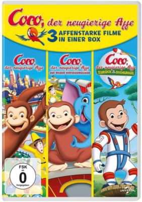 Dvd Coco Der Neugierige Affe 1 3 3 Dvds Universal Mytoys