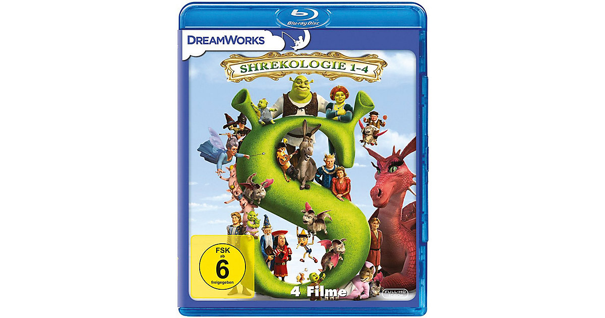 Universal · BLU-RAY Shrekologie 1-4 (4 BluRays) Universal · BLU-RAY Shrekologie 1-4 (4 BluRays)