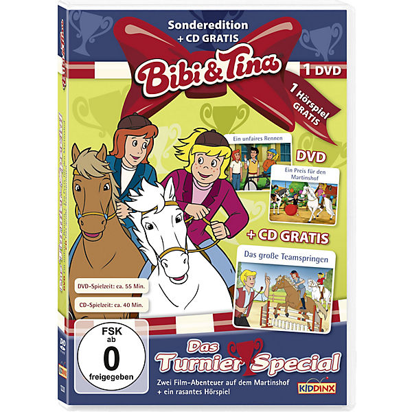 DVD Bibi und Tina - Turnier Special (2 DVDs + 1 CD)