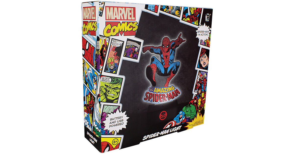 Marvel Comics Spiderman Licht ca. 25cm