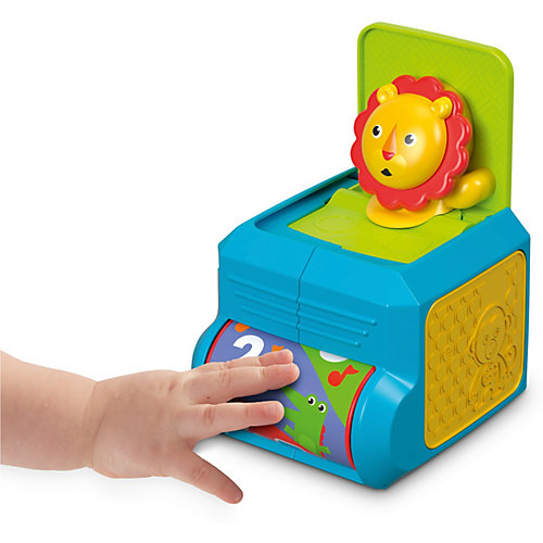 Интерактивный кубик Fisher-Price "Львёнок с сюрпризом" от Mattel